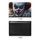 thumbnail image 3 of Payaso Pennywise Porta Pasaporte y Cartera de Viaje Premium de Cuero PU, Funda de Pasaporte Bloqueo RFID con Ranuras para Tarjetas de Crédito, Estuche para Libro de Pasaporte para Familia 10cm × 15cm, 3 of 6