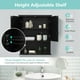 thumbnail image 2 of Mueble de Baño Montado en la Pared Costway Puertas Dobles Negro, 2 of 3