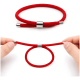 thumbnail image 1 of Pulsera hilo de la suerte protección unisex con caja Rojo, 1 of 3