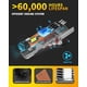 thumbnail image 5 of Bombillas para Faros Antiniebla Fahren 9007/HB5 100W 6500K 100000LM Paquete de 2, 5 of 6