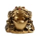 thumbnail image 1 of Resina Feng Shui Dinero Rana Riqueza Estatua Regalos De La Suerte Para Decoración De Mesa Bronce, 1 of 3
