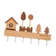thumbnail image 4 of Soporte De Llave De Madera Rustice Rustic 6 Ganchos De Ganchos Para El Pasillo De Entrada De Interior Beige, 4 of 5