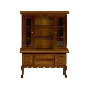 Magideal - Casa De Muñecas, Estantería De Madera, Armario 1:12, Modelo De Casa De Muñecas, Mini Estantería Para Accesorios De Casa De Muñecas, Decoración De Mueb Nuez