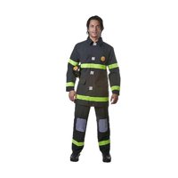 Dress Up America - Disfraz De Bombero Estadounidense Para Adultos Con Chaqueta