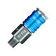 thumbnail image 1 of Acoplador Hi Flo Tru-Flate 13-925 1/4" de aluminio MNPT, 1 of 1