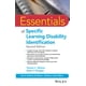 thumbnail image 1 of Wiley: Esenciales de la Identificación de la Discapacidad del Aprendizaje Específica, Segunda Edición, 1 of 1