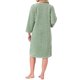 thumbnail image 3 of INSPIRE CHIC Camisón de Franela para Mujer Vestido de Dormir de Forro Polar Peludo Cuello Redondo Pullover Ropa de Descanso de Invierno con Bolsillo S Verde Claro, 3 of 6