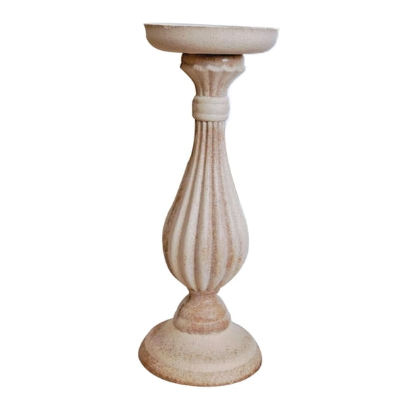 Portavelas Sin Terminar Candelabro Para Decoración Interior Y Exterior 10,5 × 28 Cm