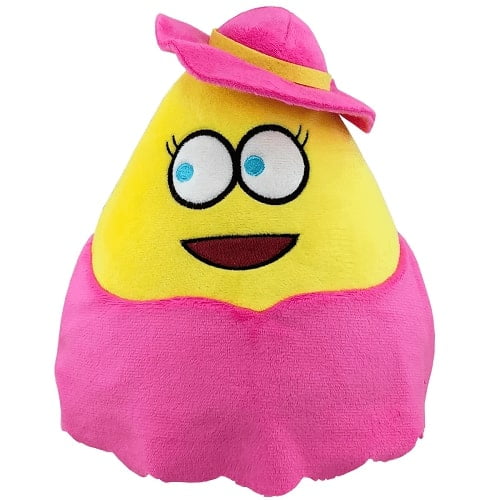 Genérica - Peluche Pou Traje Rosa