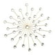 thumbnail image 3 of Decoración De Pared Bling 3D Wall Art Decoraciones De Pared Para Cocina, Oficina, Sala De Estar, Dorado Y Blanco, 3 of 3