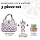thumbnail image 2 of Bolsa de Almuerzo Fit & Fresh 25x30x16 cm Magenta con Vaso, 2 of 6