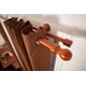 thumbnail image 4 of Set Doble De Barras Para Cortina 2,00 Mt Fijo De Madera Diámetro 19/28 Mm Terminal Bola Color Chocolate, 4 of 6