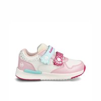 Zapatilla Niña Bubblegummers Speed Lite Blanco - Rosa