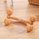 thumbnail image 3 of 1pc Body Roller Massager, Wooden Massager With Ball Rollers, Multi-Functional Back Roller, Body Muscle Meridian Fitness Massage Tool, Muscle Roller, 3 of 3