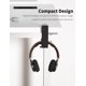 thumbnail image 2 of Gancho para auriculares Celerion rotación 360° negro, 2 of 4