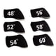 thumbnail image 2 of 6 Piezas De Fundas De Cabeza De Hierro Para Palos De Golf Para Todos Los Palos De Conductor, Color Negro, 2 of 5
