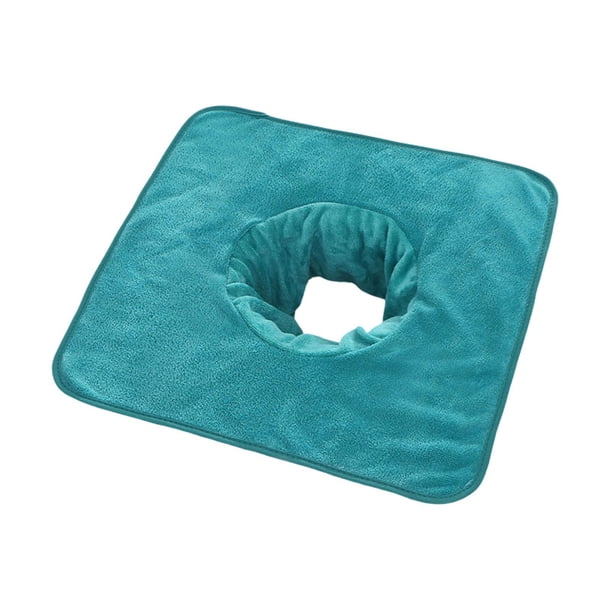 Toalla de Mesa de Masaje, Protector de Sábanas, Funda de Cama Cómoda, Lavable, Cabecero de Cama SPA, Almohadilla de Cortina para El Cuidado de La Piel Verde
