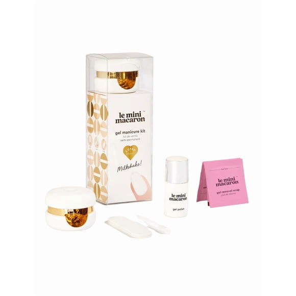 Kit de manicura en gel para minimacaron DIY con lámpara LED para secar uñas