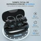 thumbnail image 2 of Audífonos Deportivos Inalámbricos, Ip65 Auriculares Bluetooth Inalámbricos Con Cancelación De Ruido Y Micrófono, Pantalla Led, 48 H De Reproducción Prolongada, Negro, 2 of 3