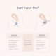 thumbnail image 5 of Copa menstrual Saalt, diseño premium, capacidad para 12 horas, 5 of 6