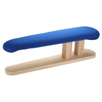 Magideal - De Planchar De Madera, Soporte De Almohadilla De Planchado Pequeña, Herramienta Auxiliar Portátil Engrosada Para Camisas, Ropa, , Largo