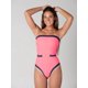 thumbnail image 3 of Traje de Baño Daikiri Mujer Sorrento Rosado Fucsia Fluor Azul Marino Protección UV50+, 3 of 3