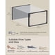 thumbnail image 2 of Caja para guardar zapatos SONGMICS, apilable, 18 unidades, transparente, 2 of 6