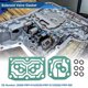thumbnail image 3 of Unique Bargains No.28260-PRP-014 Kit de Junta/Aros de Solenoide Lineal Único de Transmisión para Honda CR-V 2002-2011 Junta de Solenoide, 3 of 6