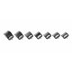 thumbnail image 1 of Kit 7 Peines D Alza Bg Serie Andis para Maquina Cortar Pelo Andis, 1 of 3