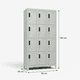 thumbnail image 2 of Casilleros Metálicos: 3 Cuerpos y 12 Puertas - PLML-12-3, 2 of 5
