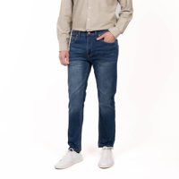 Truval - Jeans Tendencia Slim Fit Celeste 52