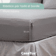 thumbnail image 2 of Sabana 1800 hotel ultra suave funda bordada king color gris, 2 of 3