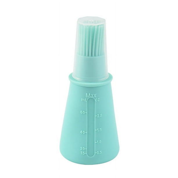 1pc Silicone Oil Bottle Barbecue Brush High Temperature Resistant Non-shedding Kitchen Edible Pancake Soldering Biscuit Brush BBQ Baking Tools