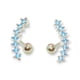 thumbnail image 1 of Pendientes Curvos Zirconio Celeste Piercing Helix, 1 of 3