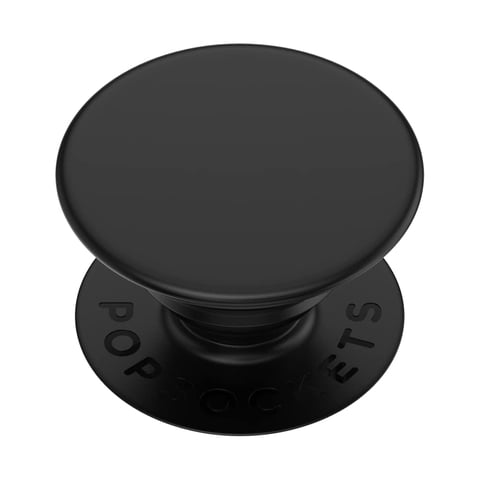 Empuñadura Para Teléfono Con Soporte Expandible Popsockets, Color Negro