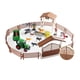 thumbnail image 4 of Mini Barn Farm Toys Playset Fence Farm Playset Para Niños Niñas De 3 A 12 Años Estilo B, 4 of 5