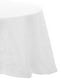 thumbnail image 1 of Mantel Redondo Flor de Lis Blanco, 1 of 2