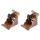 thumbnail image 3 of 2x Bisagra De Bloqueo Bisagra Plegable Para Muebles Sillas De Banco De Trabajo Color Zinc, 3 of 5