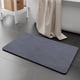 thumbnail image 1 of suxuMhao Tapete de Baño Azul Oscuro Antideslizante, Tapete de Baño Absorbente de Agua de Secado Rápido, Tapete de Piso Suave y Cómoda, Tapete de Baño Antideslizante para el Hogar 45x70cm, Accesorio, 1 of 4