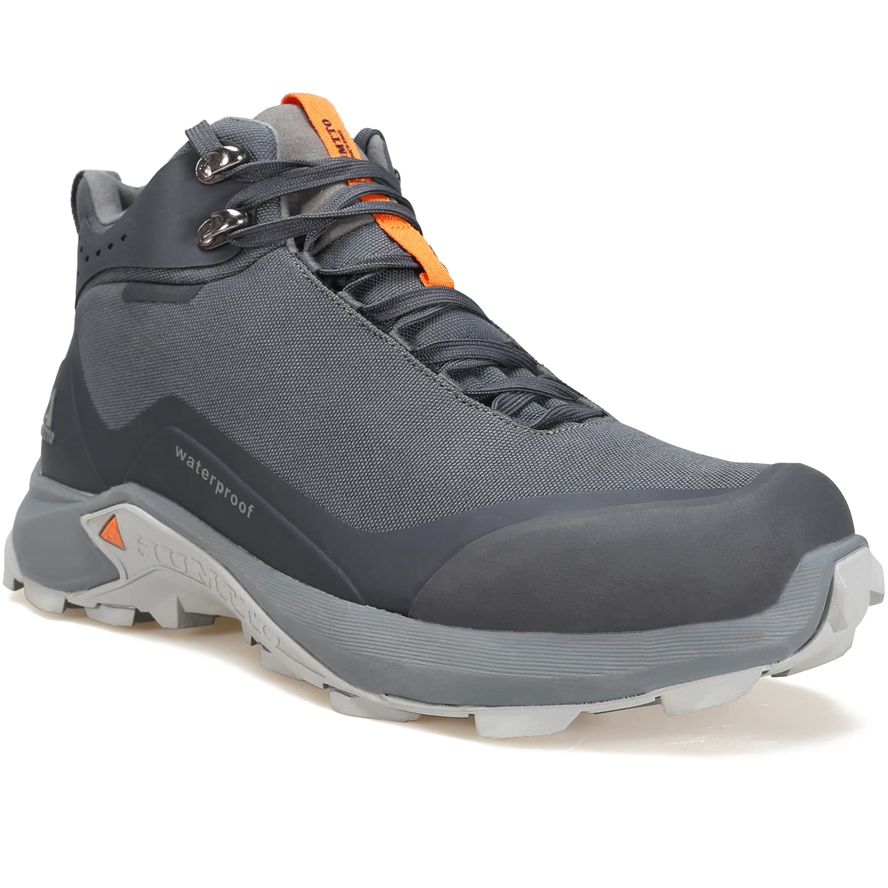 Botas De Senderismo Humtto Para Hombre, Todo Terreno, Impermeables, Color Gris, Talla 10