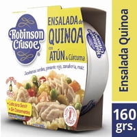 Atún Ensalada De Quínoa Y Cúrcuma Lata Drenado 160 G - Neto 160 G Robinson Crusoe