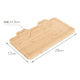 thumbnail image 2 of Tabla De Picar Larga De Madera, 2 of 3