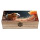 thumbnail image 1 of Cobaya Caja Organizadora de Madera Rústica - Caja Decorativa Multifuncional para Escritorio, Hogar, Oficina, Joyas y Manualidades, 1 of 6