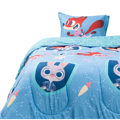 Mashini - Cubrecama Nordico Niño Niña Zootopia