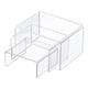 thumbnail image 4 of Elevadores Para Mostradores, Diferentes Soportes De Exhibición En Forma De U, Juego De 3 Transparentes, 4 of 5
