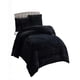 thumbnail image 2 of Cobertor Piel De Conejo Imitacion 2 Plaza Color Negro, 2 of 4