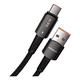 thumbnail image 1 of Cable cargador USB tipo c turbo 66w 6a , 2 metros Negro, 1 of 3