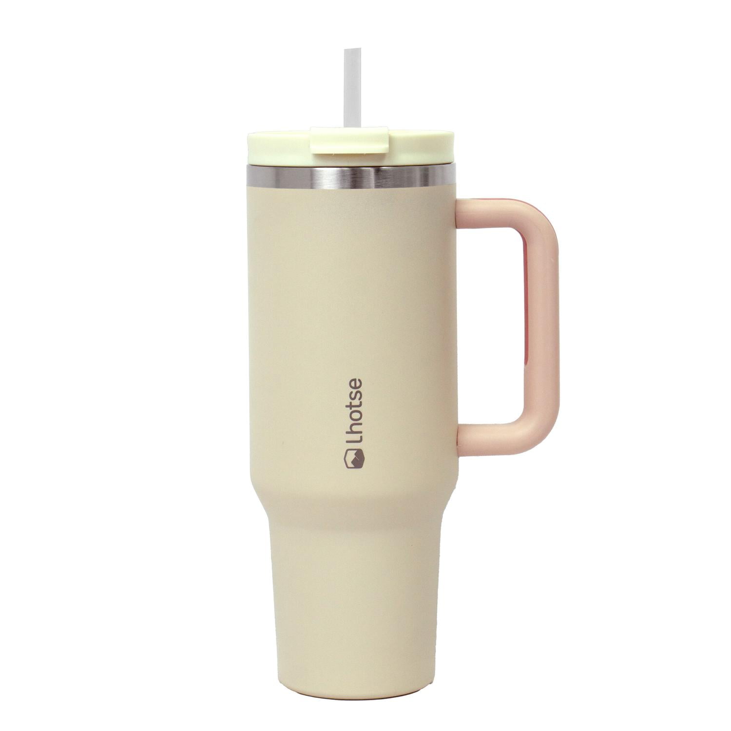 Vaso Térmico Tumbler 1180ml Acero Inoxidable Con Tapa Lhotse Rosa