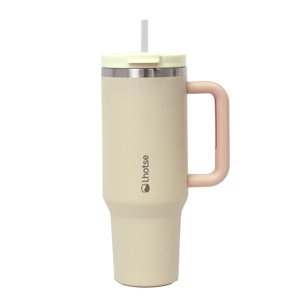 Vaso Térmico Tumbler 1180Ml Acero Inoxidable Con Tapa Lhotse Rosa