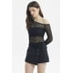 thumbnail image 2 of Polera Mujer Hombro Asimétrico Negro, 2 of 4